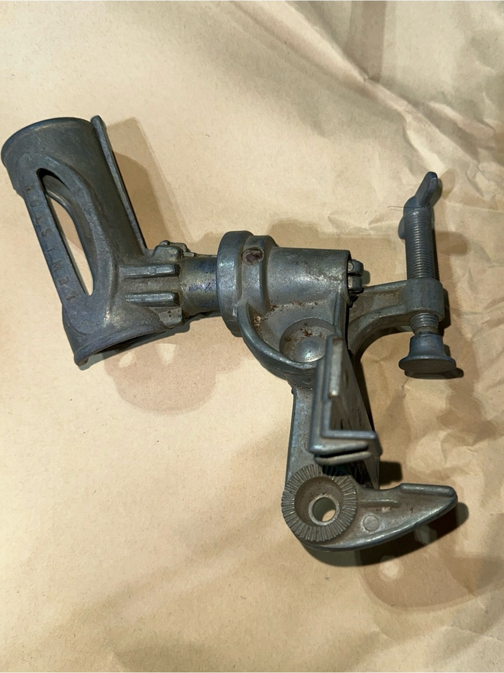 Down East Sportscraft multi-position inboard fishing rod holder